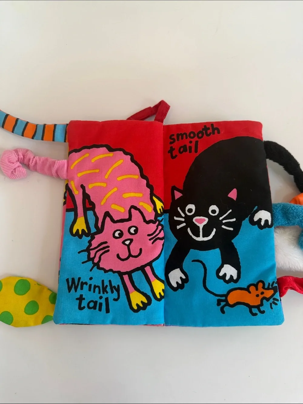 Jellycat London soft sensory book! Kitty tails! 🐈